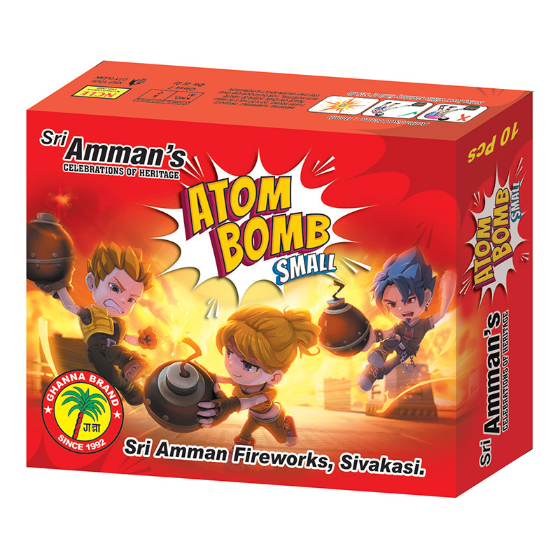 Atom Bomb Small (10P)